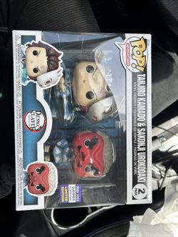 Tanjiro & Sakonji 2 Pack Funko Pop