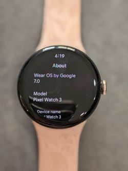 Google Smartwatch Pixel Watch