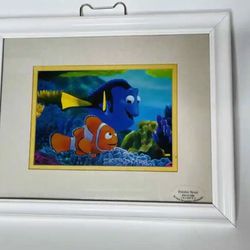 Finding Nemo Picture Frame Disney White 13x16 Home/Room Wall Decor