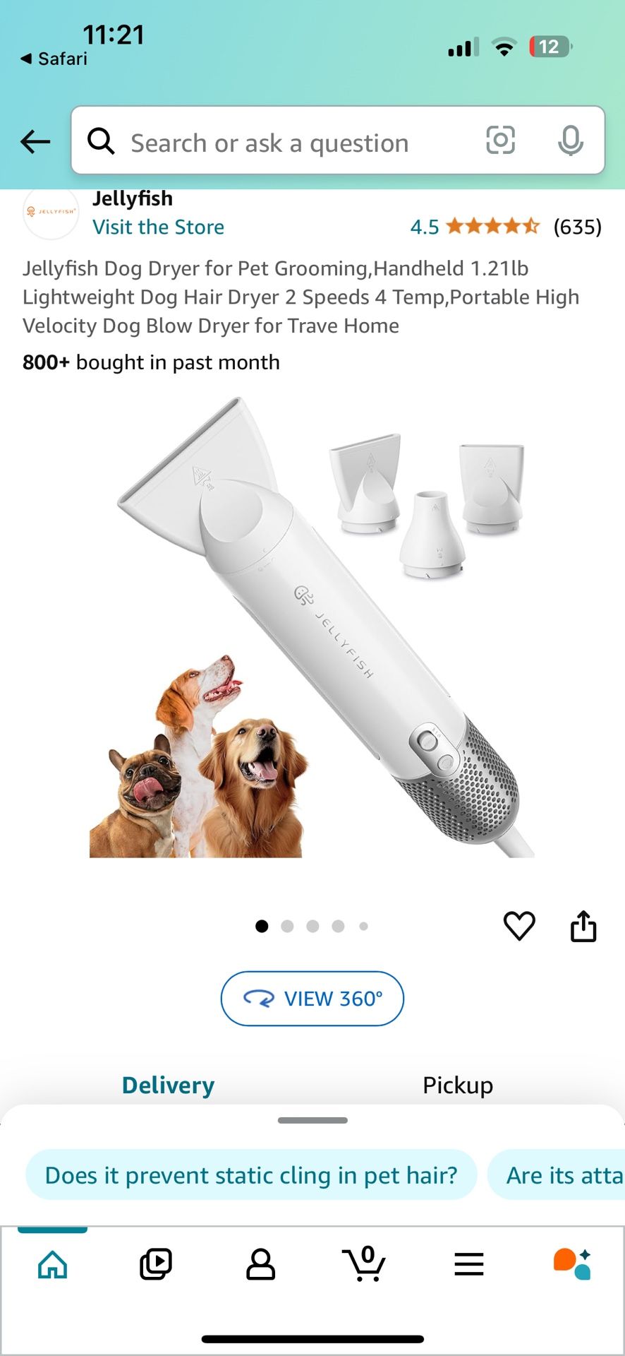 Dog Blow Dryer