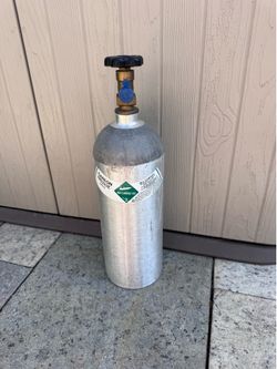 Co2 Carbon Dioxide Aluminum Tank Gas Cylinder Full