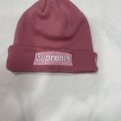 Pink Supreme Beanie 