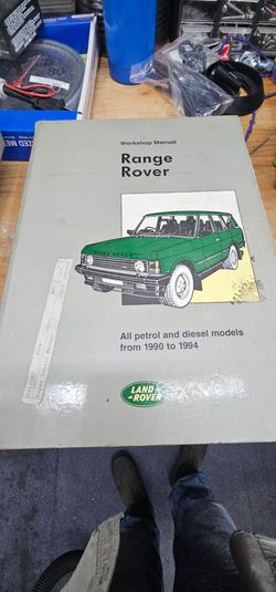 Range Rover Shop Manuals