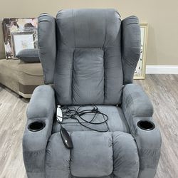 Heated Reclining Massage Chair 
