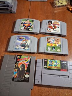 Nintendo games $15 each pick up in Glendale tested and working conditions good