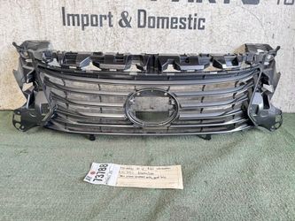 2016 - 2017 - 2018 - 2020 LEXUS ES300h ES350 FRONT UPPER BUMPER GRILLE OEM AY73788