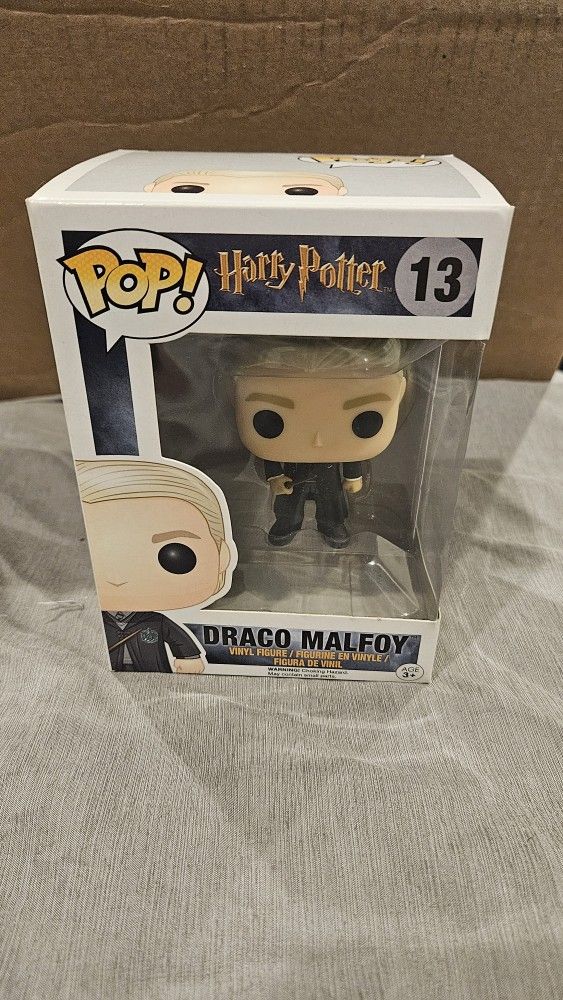 Funko Pop Draco Malfoy From Harry Potter 