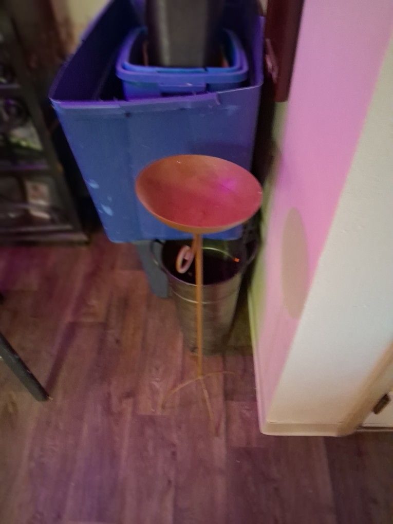 Decorative Stand With Bowl Candle Holder