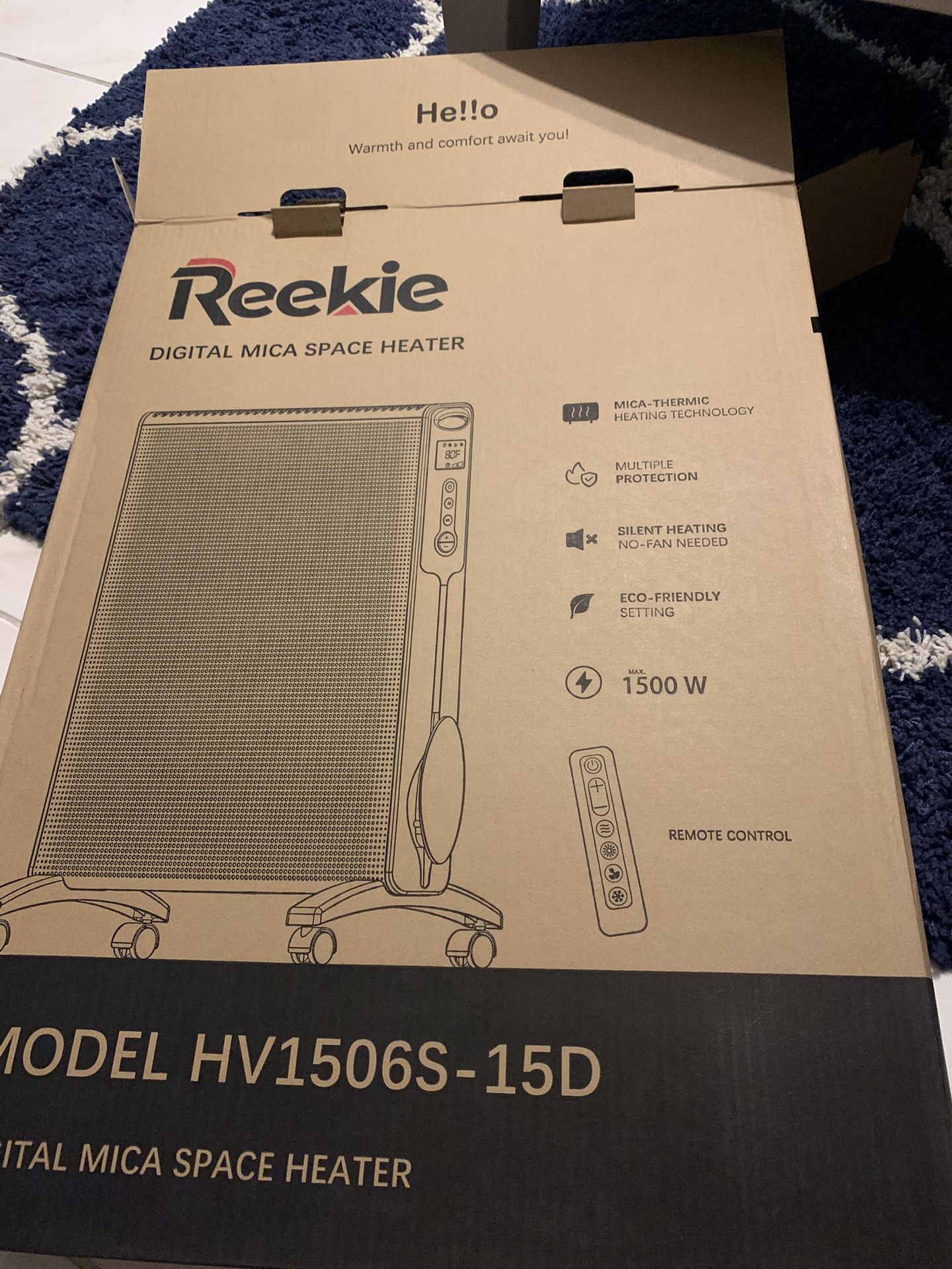 New 1500 Watt Space Heater