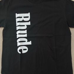 Men's Rhude Vertical Logo T Shirt 