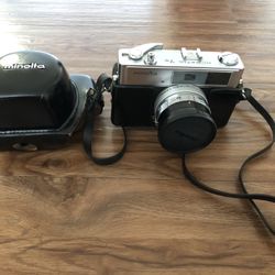 Minolta Hi-Matic 7s Rangefinder 35mm Film Camera From JAPAN