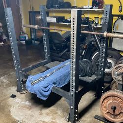 Weight Bench And Weights