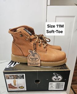 Georgia Soft Toe Work Boots Size 11