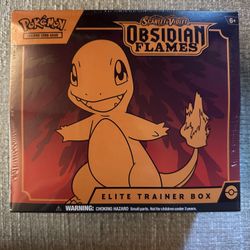 Pokémon ETB Obsidian Flames Box 