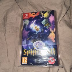Spiritfall- Nintendo Switch Super Rare Games  Club Sleeve Spirit Fall New Sealed