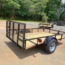 New 6x10 Heavy Duty Utility Trailer