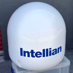 For sale: Intellian i6 Marine Satellite TV Antenna Condition: Used. Antenna dome only, no controller, no cables included. Model: Intellian i6 Made in 