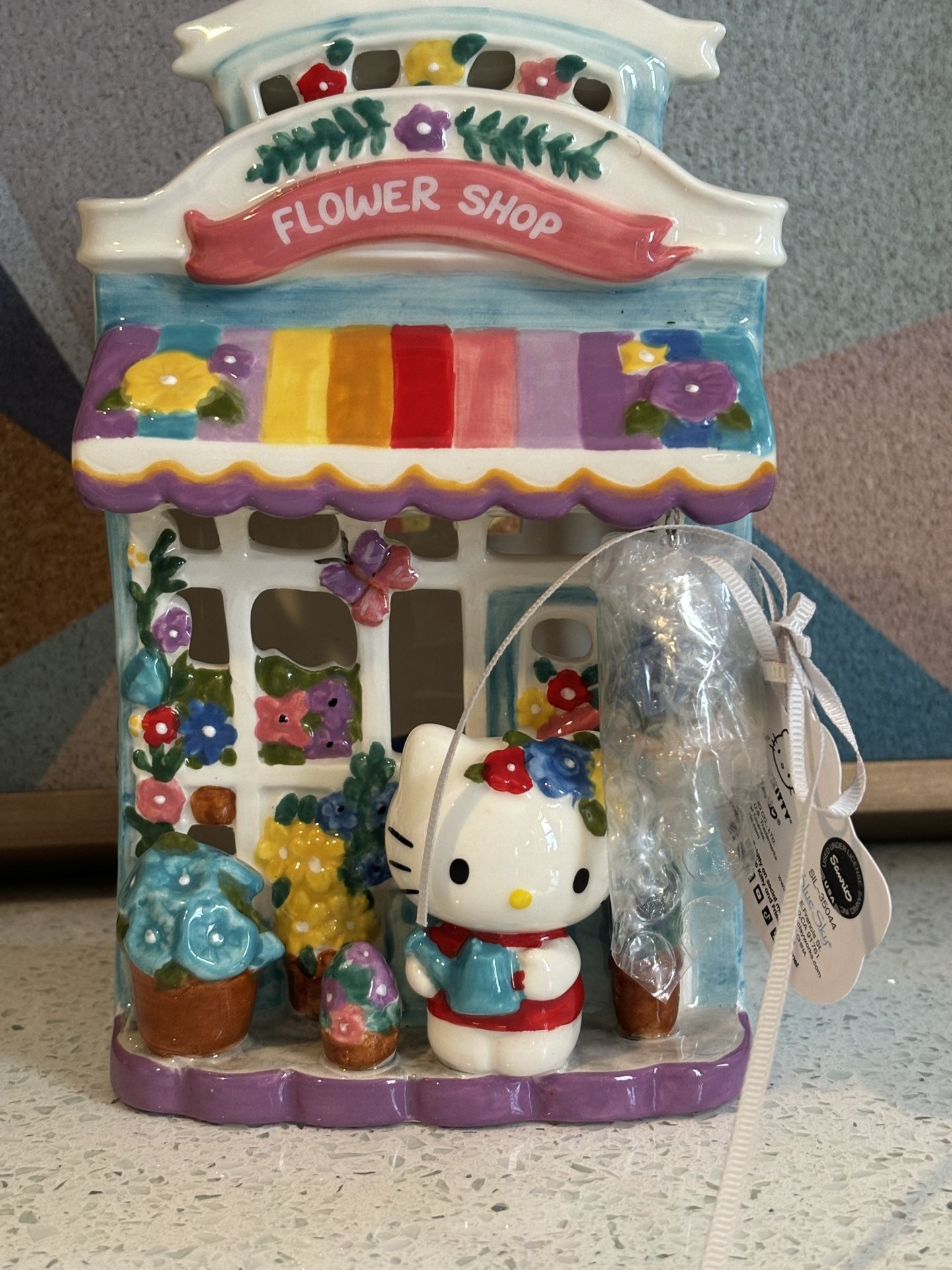 Hello Kitty Flower Shop Tea Light Holder