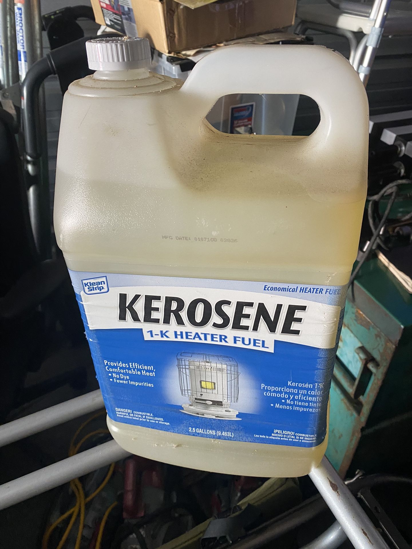 Kerosene Fuel 2.5 Gallon