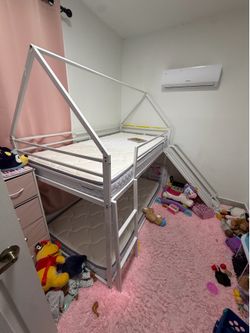 Twin bunk bed frame