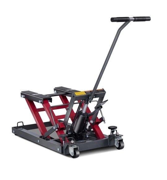 Hydraulic Motorcycle
Hoist w/ 4 Wheels