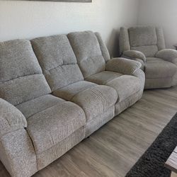 Sofa set. all recliners