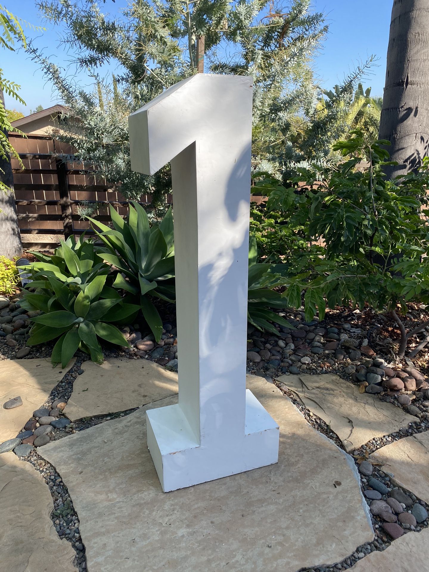 4ft Tall Birthday Number Sign