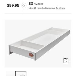 Changing Table Topper