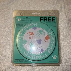 Baby Handprint Kit In Tin New