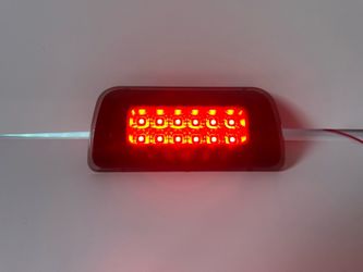 94-03 Chevy S10 GMC Sonoma, 96-00 Isuzu Hombre LED 3rd Break Light- Smoked Lens, Black Housing