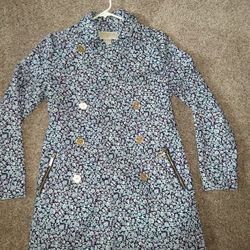 Michael Kors BNWOT Floral Trench Coat