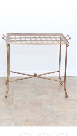 Wrought Iron Table Set - read details