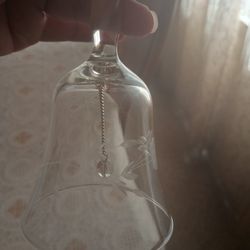 Princess House Glass Set Of 6 and A Bell