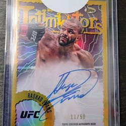 Rashad Evans Auto /50
