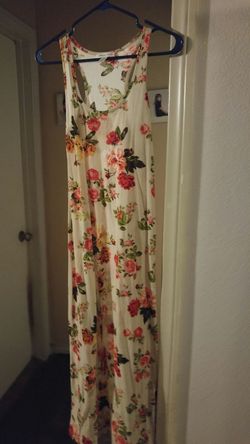 Floral maxi dress