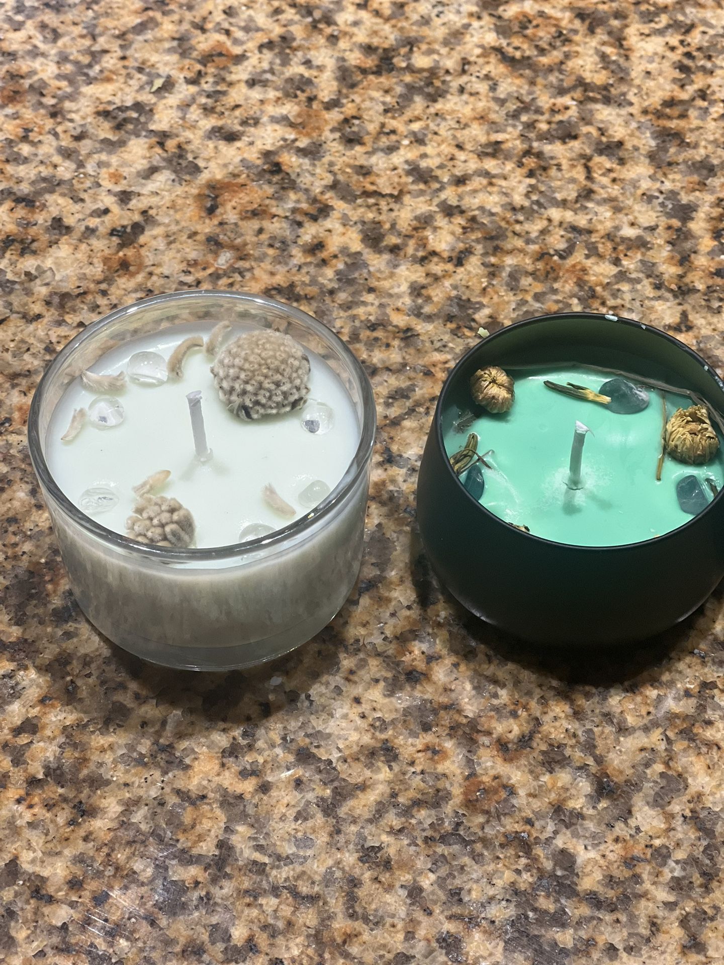 Customizable Homemade Proverb Candles