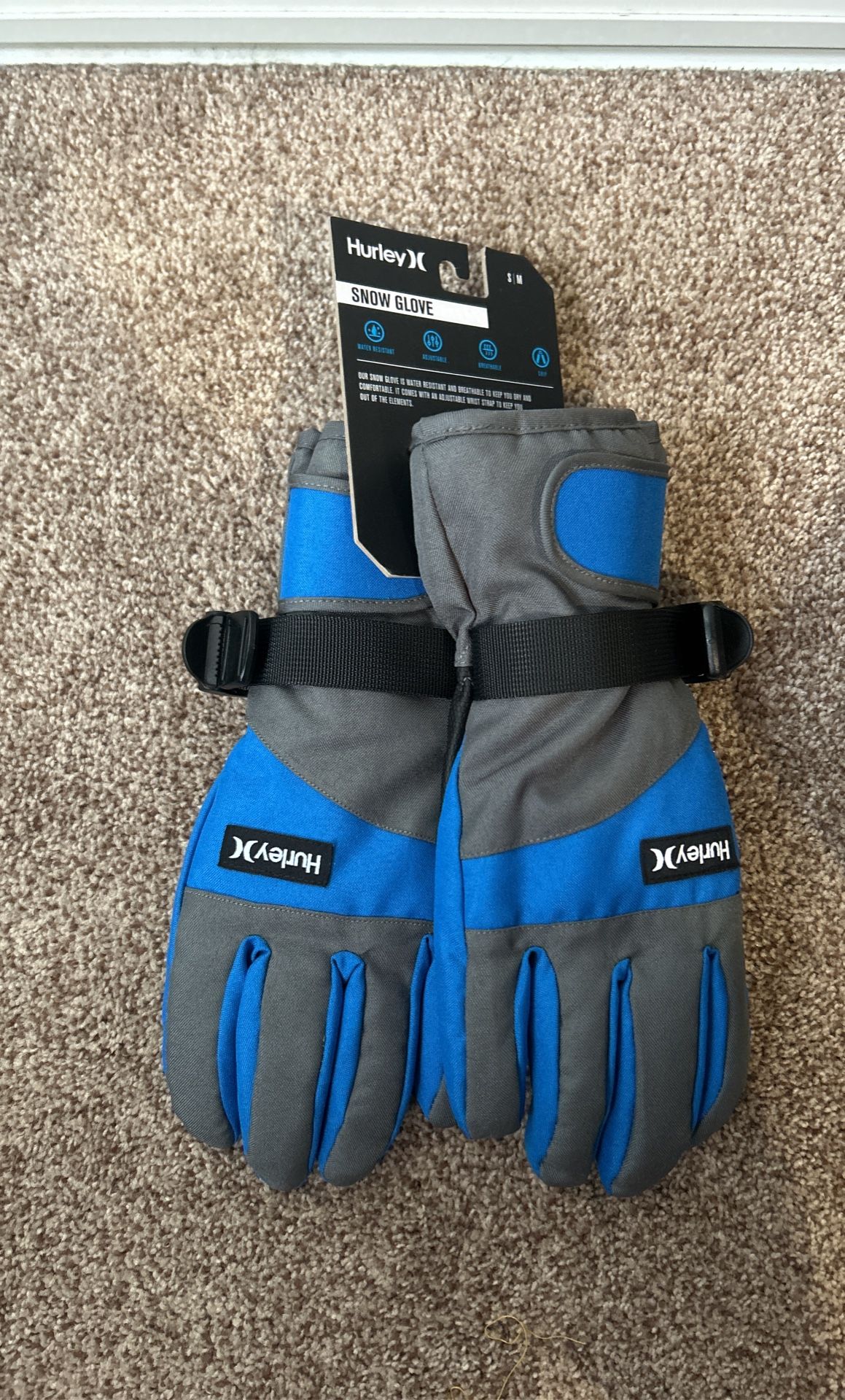 Hurley Snow Gloves Size s/m