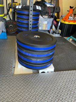 PRICE DROP (-$20) Brand New - 45 lbs plates $80 per plate (6 left)
