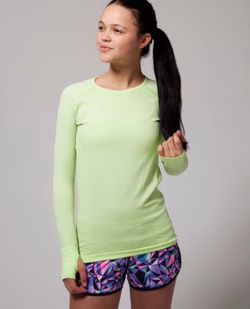 Ivivva by Lululemon Swiftly Fly Tech Long Sleeve Shirt