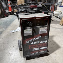Sears Craftsman 40/2 amp battery charger & system tester