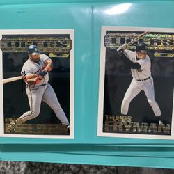 Baseball And Football Collection Cards