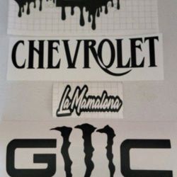 Car Decal Custom Stickers Gmc Chevy Ford
Dodge Toyota
