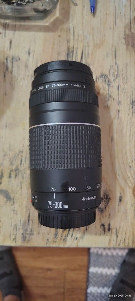 Canon 75-300mm Lens