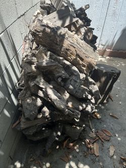 Wood Lena Para Cocinar Carne Asada .
