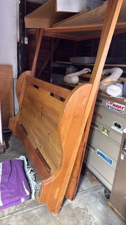 Queen size bed frame