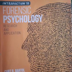 Introduction To Forensic Psychology Research and Application Textbook 
