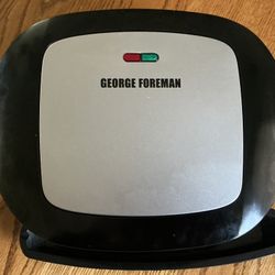George Foreman 5-serving Removable Plate Grill and Panini Press grp472p