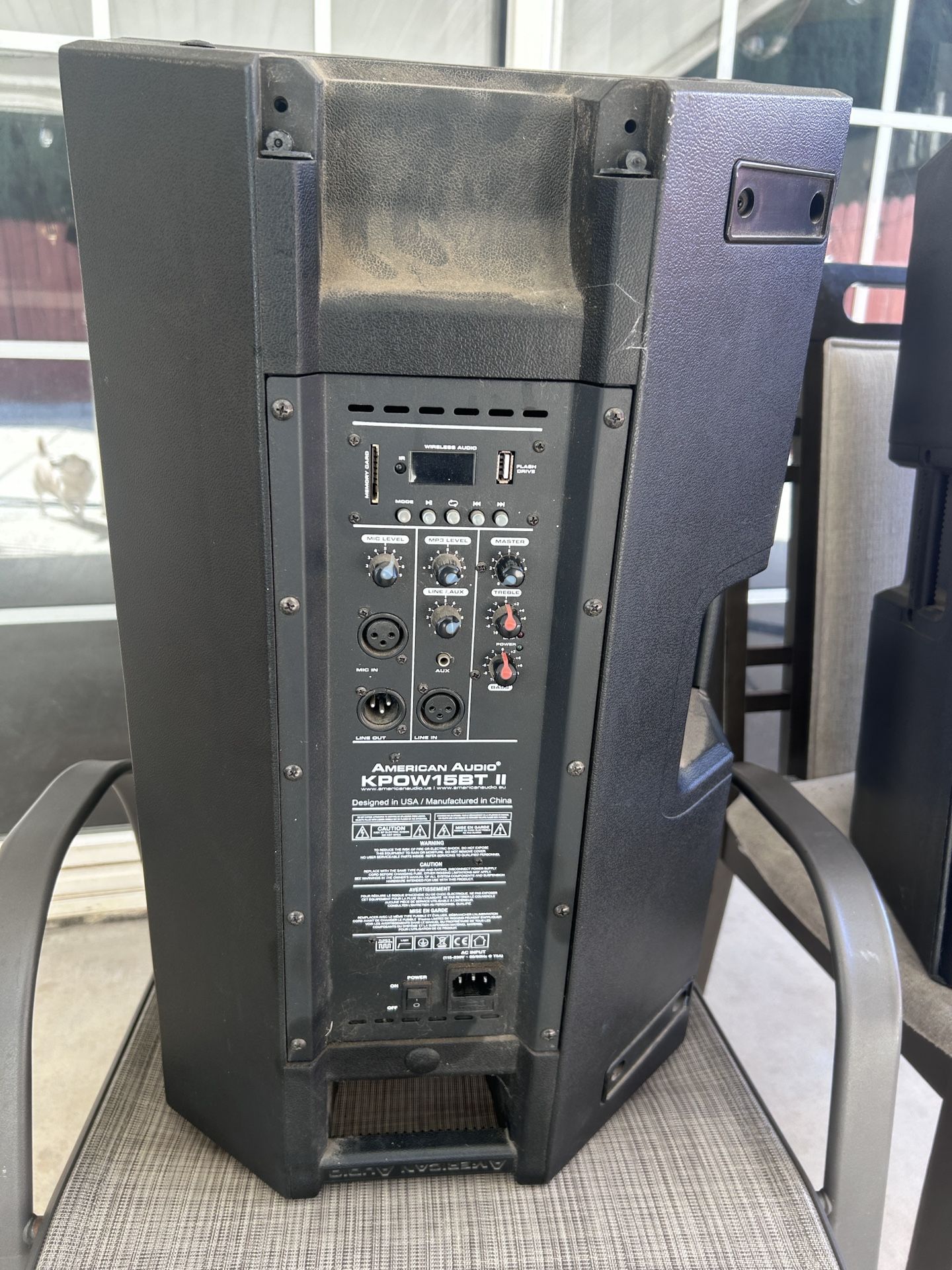 American Audio Dual Speakers