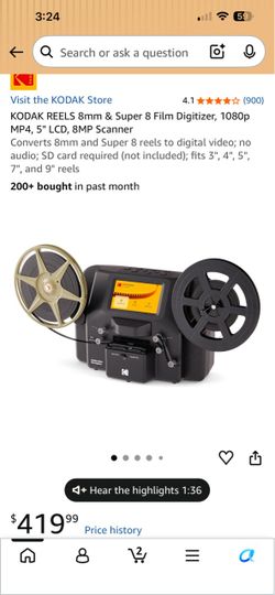 Like New Kodak Reels Film Digitizer