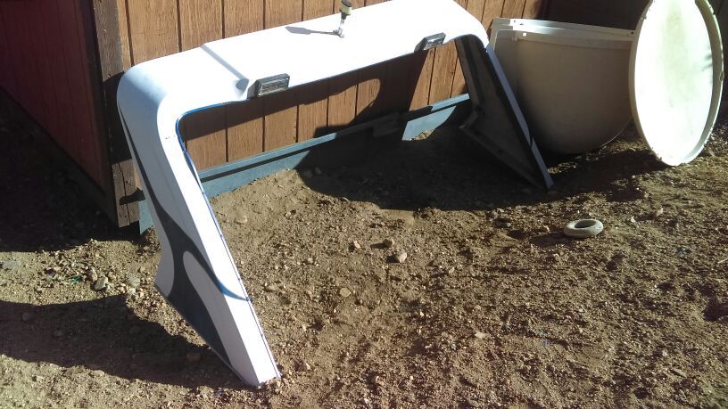 Radar arch for 30ft or smaller boat.